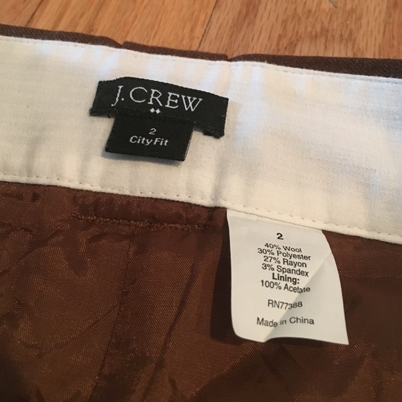 Brown wool shorts from J. Crew - Picture 2 of 3